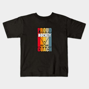 Proud Hockey Coach Kids T-Shirt